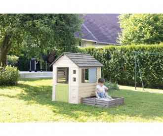 Smoby Life Spielhaus Square mit Sandkasten Smoby Life Spielhaus Square mit Sandkasten