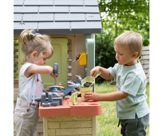 Smoby Life Maison Nature + Atelier