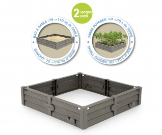 Smoby Spielhaus Square Stelzenhaus mit 2-in-1 Sandkasten + Pflanzbeet Smoby Spielhaus Square Stelzenhaus mit 2-in-1 Sandkasten + Pflanzbeet