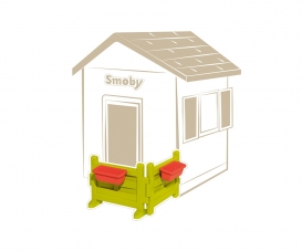 Smoby Spielhaus Zubehör Gartenzaun Smoby Spielhaus Zubehör Gartenzaun