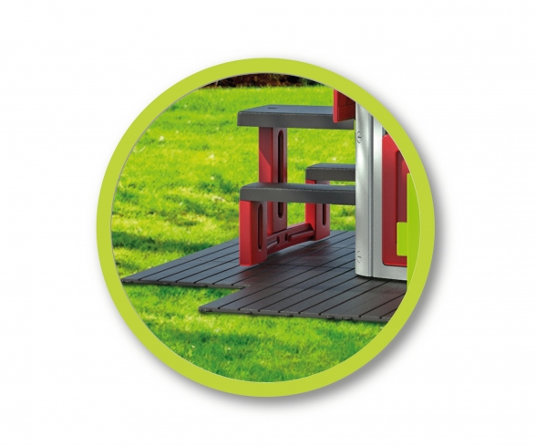 Smoby Bodenplatten-Set mit Klicksystem, 6 Stück Smoby Bodenplatten-Set mit Klicksystem, 6 Stück