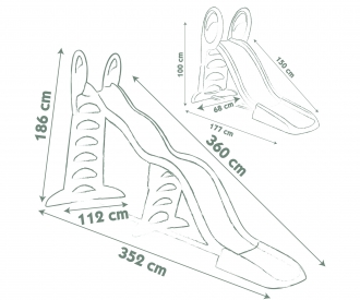 Smoby Life Rutsche Super Megagliss Smoby Life Rutsche Super Megagliss