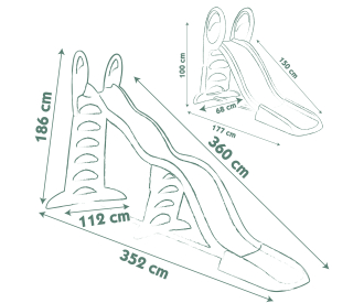 Smoby Life Toboggan Super Megagliss
