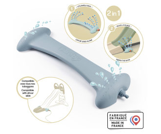 Smoby Splashy Way – Jeu D'Eau Tunnel Rafraîchissant Pour Toboggan Dès 2 Ans