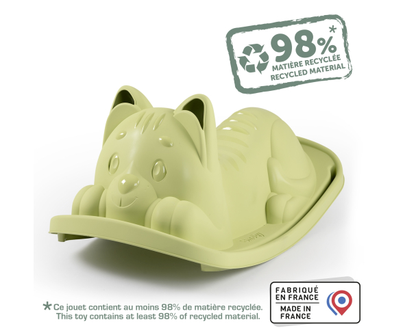 Smoby Life Bascule Chat Vert Smoby Life Bascule Chat Vert