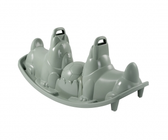 Smoby Life Doppel-Kinderwippe Hunde, grün Smoby Life Doppel-Kinderwippe Hunde, grün