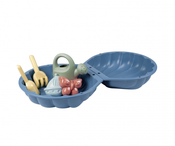 Jeu Sable Extérieur Smoby Life Mini Bac à Sable Double Coquillage – Recyclé – Pelle, Râteau, Moules, Arrosoir – Dès 18 Mois – Compact 35x35 Cm Jeu Sable Extérieur Smoby Life Mini Bac à Sable Double Coquillage – Recyclé – Pelle, Râteau, Moules, Arrosoir – Dès 18 Mois – Compact 35x35 Cm