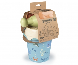 Smoby Chariot de Plage Garni Spidey avec Seau, Pelle, Râteau et Moule - Bleu - Fabriqué en Smoby Chariot de Plage Garni Spidey avec Seau, Pelle, Râteau et Moule - Bleu - Fabriqué en