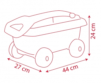 Smoby Cars Handwagen