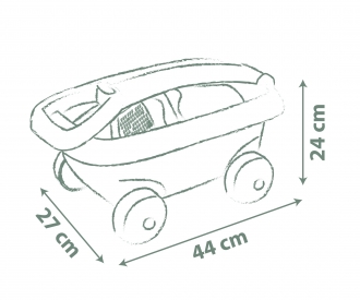 Smoby Life Handwagen mit Eimergarnitur Smoby Life Handwagen mit Eimergarnitur