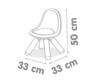 Smoby Kid Kinderstuhl Baby Blue