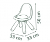 Smoby Life Kid Chair Green Smoby Life Kid Chair Green