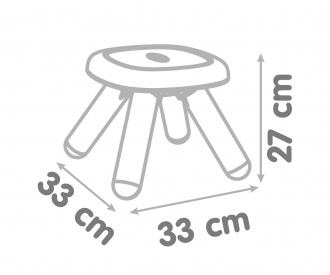 Kid Stool Grey