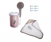 SET POMPE+BALEINE+CAPE+6 VIS