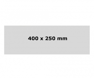 MDF 400X250X2.5 Blanc/Brut