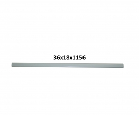 Tube Fer Gris 7040 36X18X1156 Tube Fer Gris 7040 36X18X1156