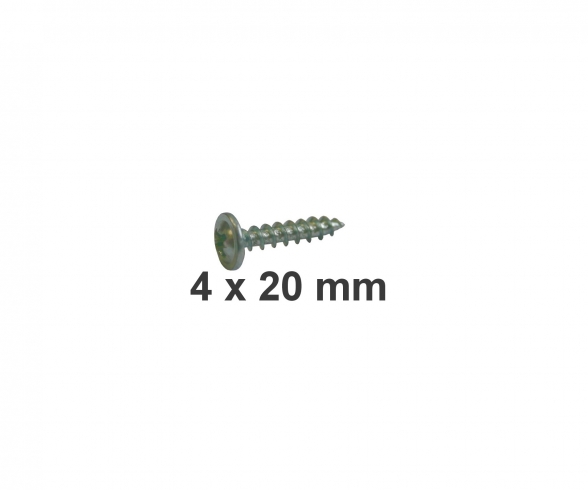 Vis Vba 4X20 Tcb Pozi Zn