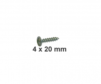 Vis Vba 4X20 Tcb Pozi Zn