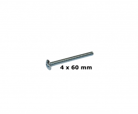 Vis Poelier 4X60 Trl Pozi/Fendu Zn Vis Poelier 4X60 Trl Pozi/Fendu Zn