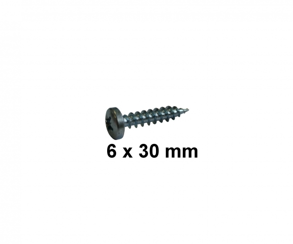 Vis Vba 6X30 Tcb Pozi Zn