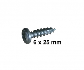 Vis Vba 6X25 Tcb Pozi Zn Bout Point Vis Vba 6X25 Tcb Pozi Zn Bout Point