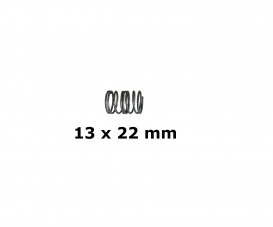 RESSORT D.INT13+-0,5 L22MM RESSORT D.INT13+-0,5 L22MM