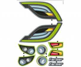 PLANCHE ADH. FARMER XL VACHE N1 PLANCHE ADH. FARMER XL VACHE N1