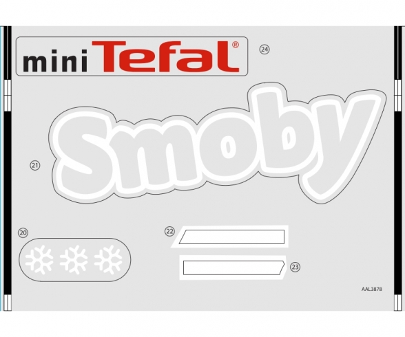 PLANCHE ADHESIVE MINI TEFAL