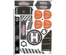 PLANCHE ADH. MOTOR CITY N1 PLANCHE ADH. MOTOR CITY N1