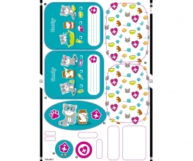 PLANCHE N1 ADHESIFS CENTRE VETO PLANCHE N1 ADHESIFS CENTRE VETO