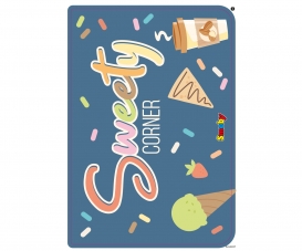 PLANCHE ADH. 1 MAISON SWEETY CORNER PLANCHE ADH. 1 MAISON SWEETY CORNER