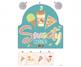 PLANCHE ADH. 2 MAISON SWEETY CORNER PLANCHE ADH. 2 MAISON SWEETY CORNER