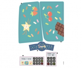 PLANCHE ADH. 3 MAISON SWEETY CORNER PLANCHE ADH. 3 MAISON SWEETY CORNER