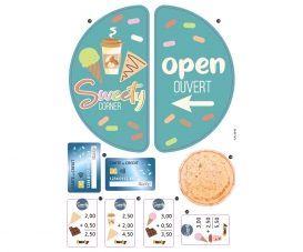 PLANCHE ADH. 4 MAISON SWEET CORNER PLANCHE ADH. 4 MAISON SWEET CORNER