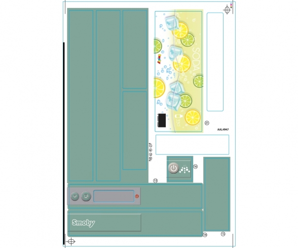 PLANCHE ADH.N2 CUSIINE XL 311053