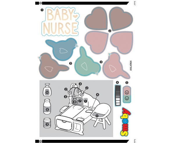 PLANCHE ADH.N1 NURSERY ELECT. PLANCHE ADH.N1 NURSERY ELECT.