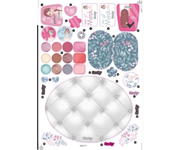 PLANCHE ADH. COIFFEUSE 320249 PLANCHE ADH. COIFFEUSE 320249