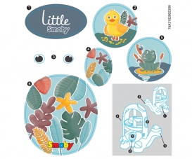 PLANCHE ADH.TORTUE A BALLES 140310 PLANCHE ADH.TORTUE A BALLES 140310