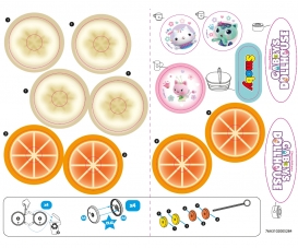 Planche Adh. Panier Gabby 312506 Planche Adh. Panier Gabby 312506