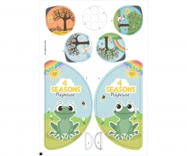 Planche Adh. Maison Météo 810731 Planche Adh. Maison Météo 810731