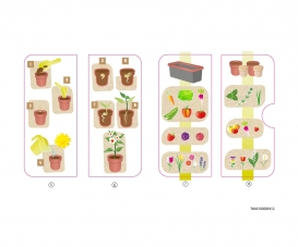 Planche Adh. N2 Garden House 810408