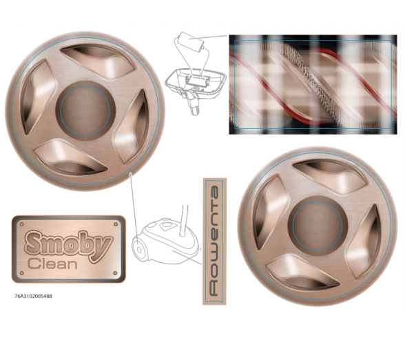 Planche Adh Roues Cylindre Aspi. 330222