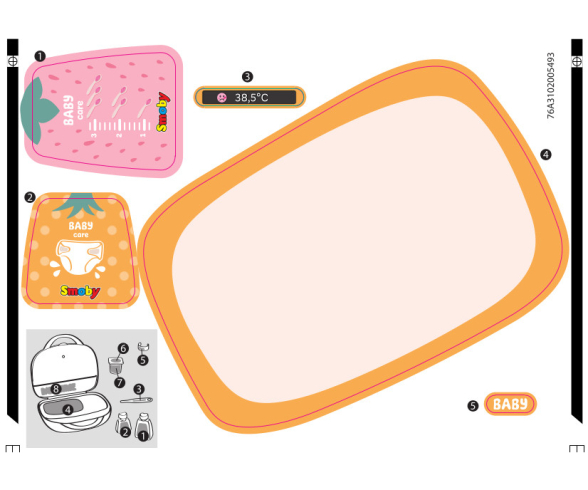 Planche Adh. N1 BN Vanity 220385