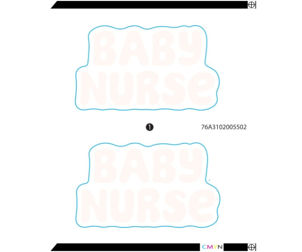Planche Adh Baby Nurse Taille 1