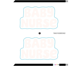 Planche Adh Baby Nurse Taille 1