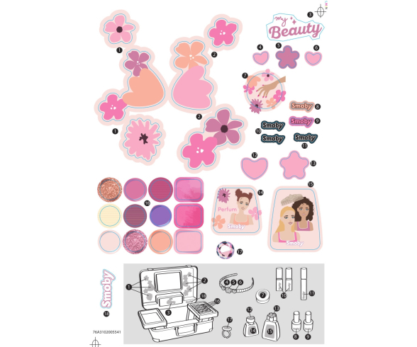 Planche Adh. Beauty Vanity 320169