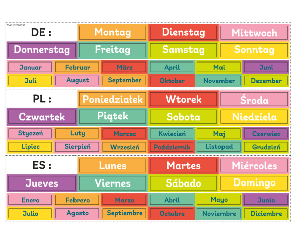 Planche Adhésif Smoby School N1