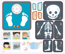 PLAQUE FIGURINES N2 CABINET MEDICAL