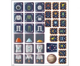 PLAQUE CARTONNETTES N1 SPACE CENTER PLAQUE CARTONNETTES N1 SPACE CENTER