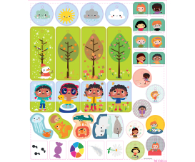 Planche Cartonnettes Smoby School